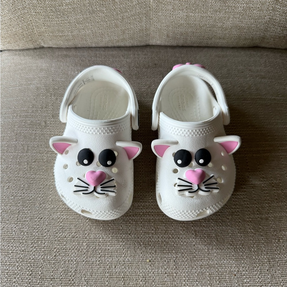Toddler Cat Crocs
